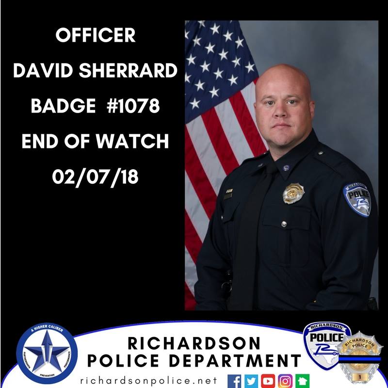 Officer Sherrard End of Watch